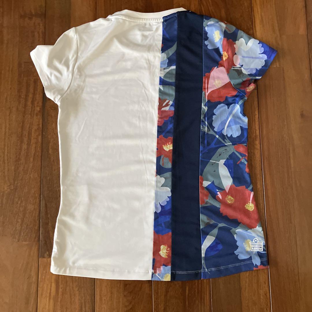 ナリーAdmiral 花柄 半袖 Tシャツ M 女性用