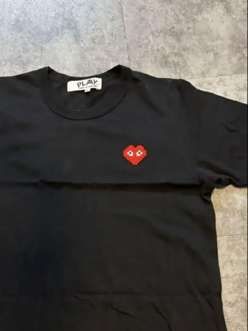 PLAY COMME des GARÇONS ブラックTシャツ L未使用
