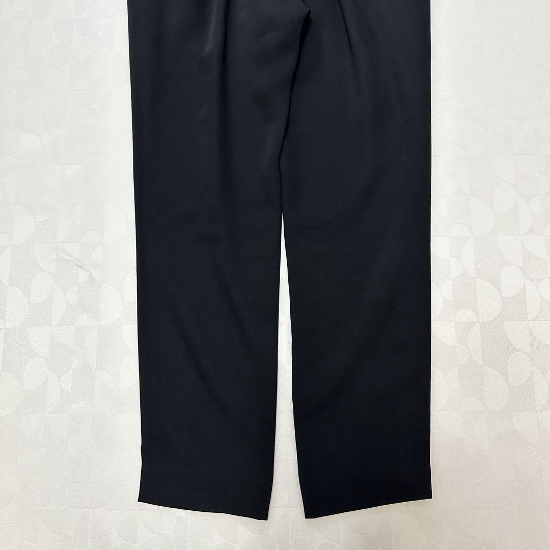 美品 ENFOLD　PEダブルクロス ゴムジョッパーズPT ブラック 40