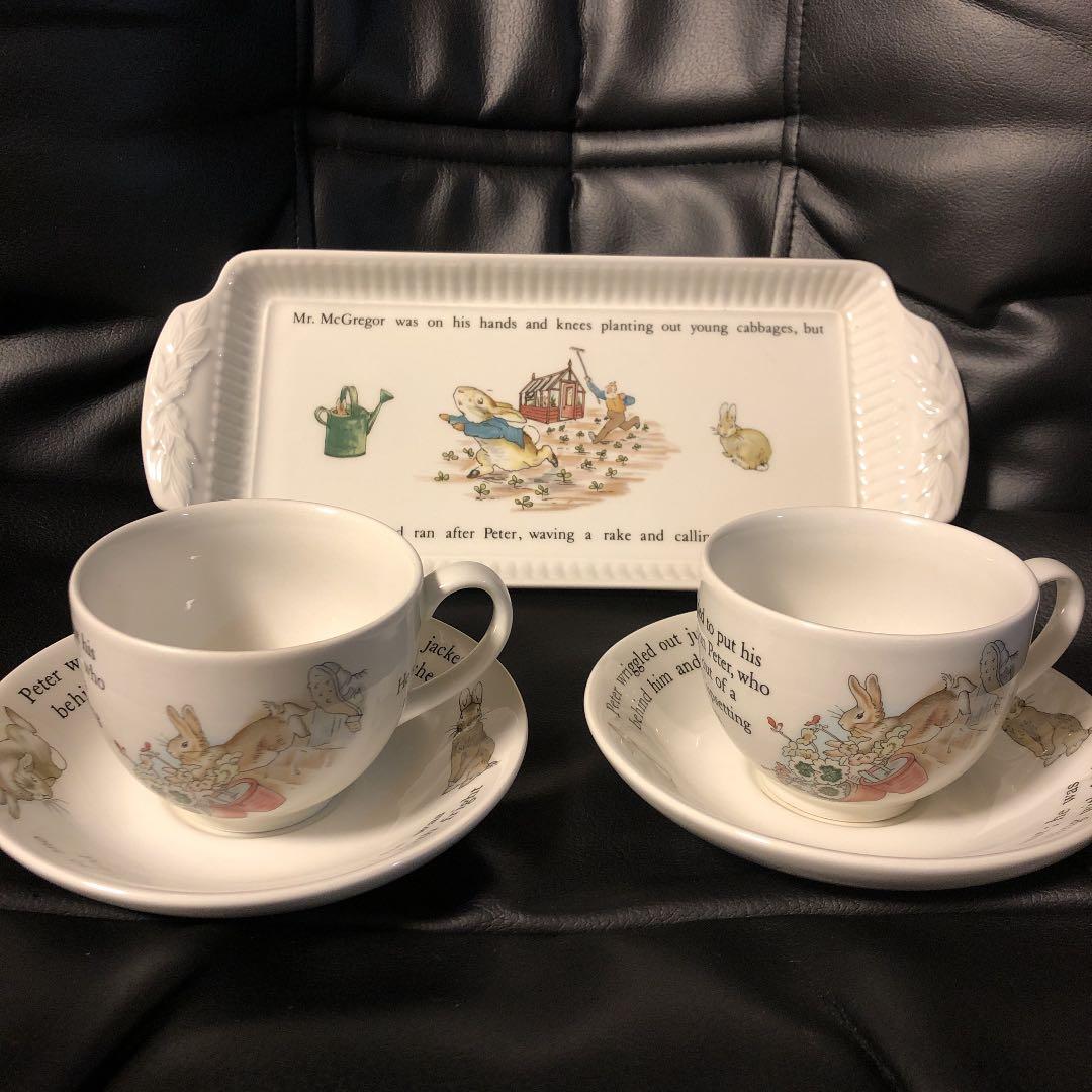 ウェッジウッド ピーターラビット カップu0026ソーサー aljaser.com.bh