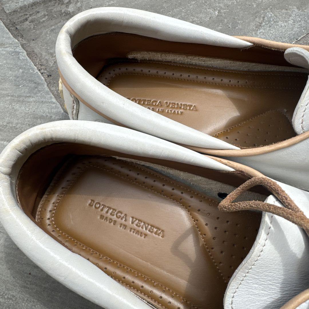 Bottega Veneta デッキシューズ ホワイト　41ハーフ
