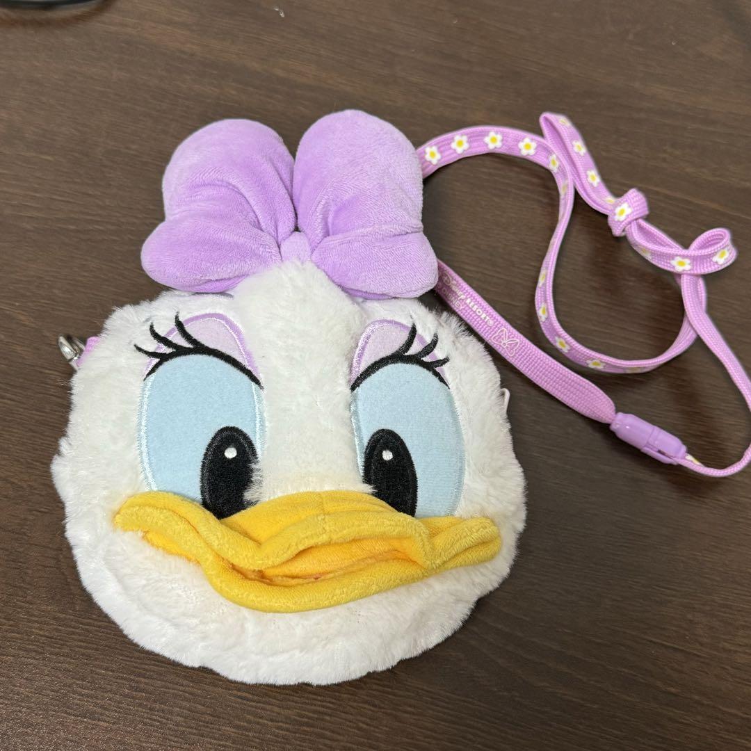ディズニー　デイジー　リボン　バック　パスケース　コインケース　パルパルーザ ディズニー デイジー リボン バック パスケース コインケース