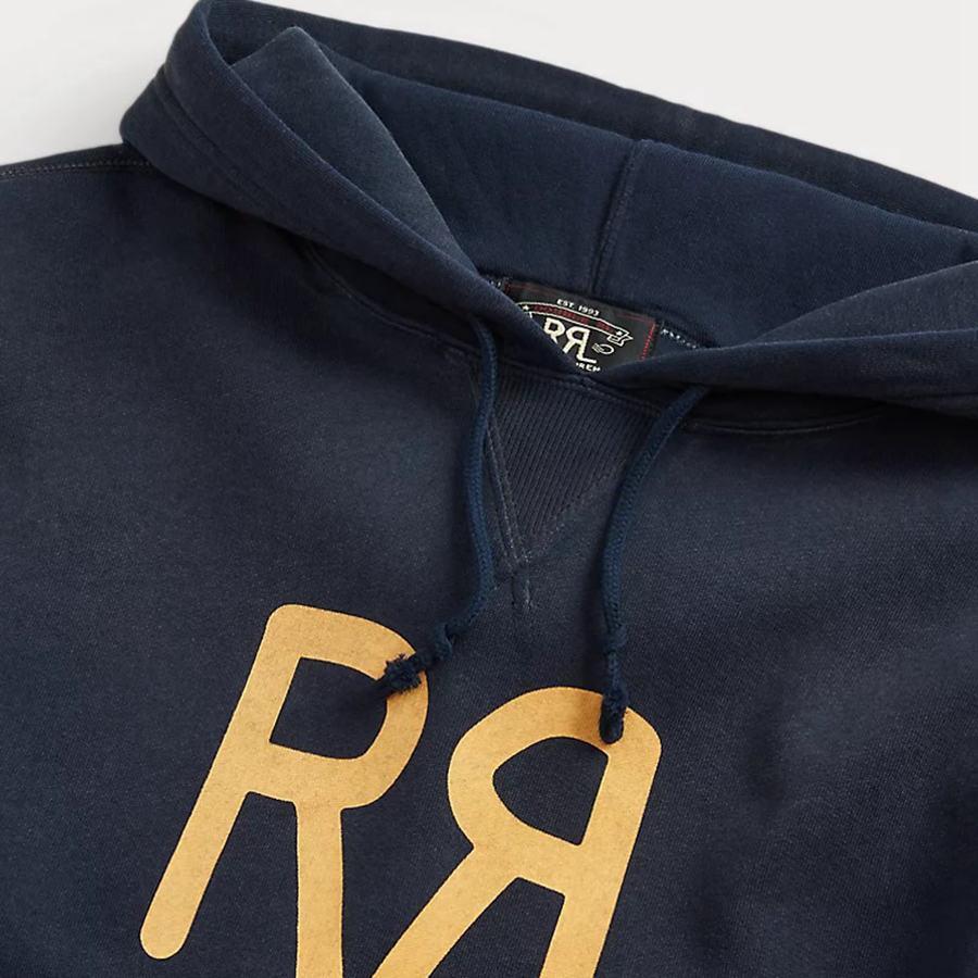 トップス RRL Ranch Logo Hoodie Navy L