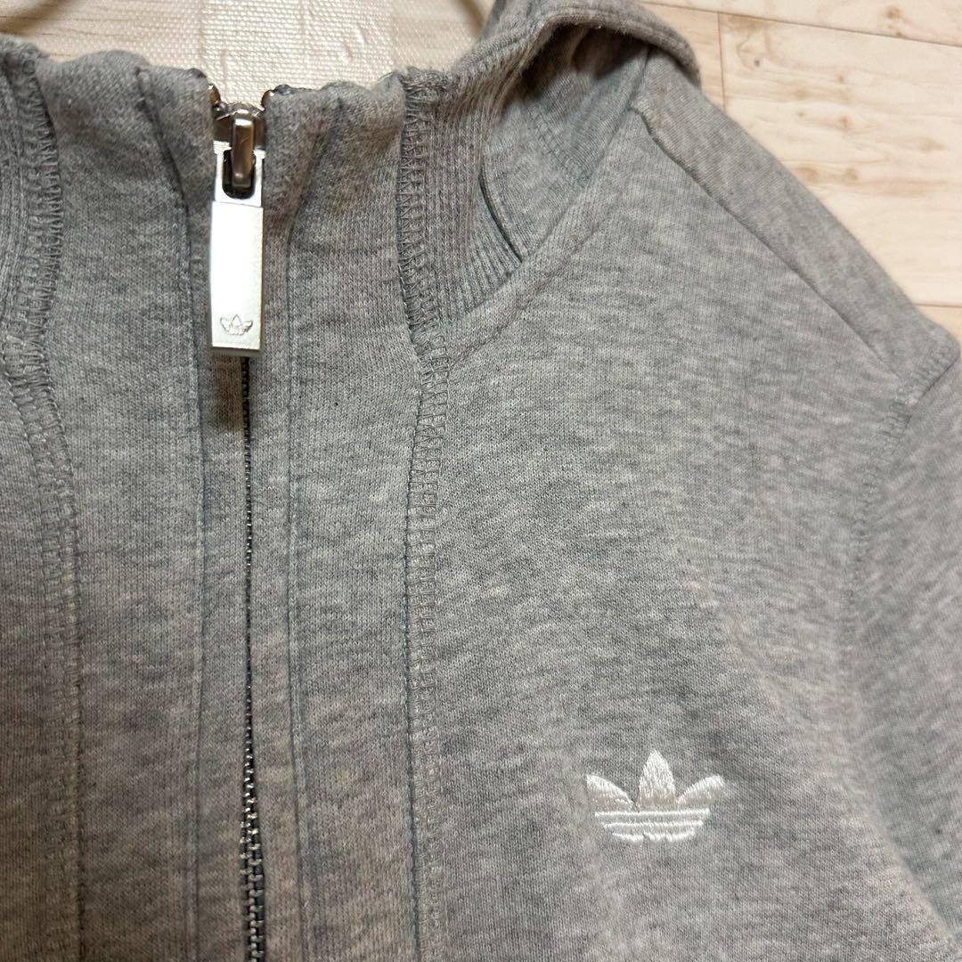 ✨adidas アディダス 長袖 Zipパーカー XS✨