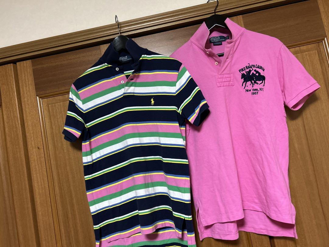 Polo Ralph Lauren ピンク ポロシャツ　2点セット！！