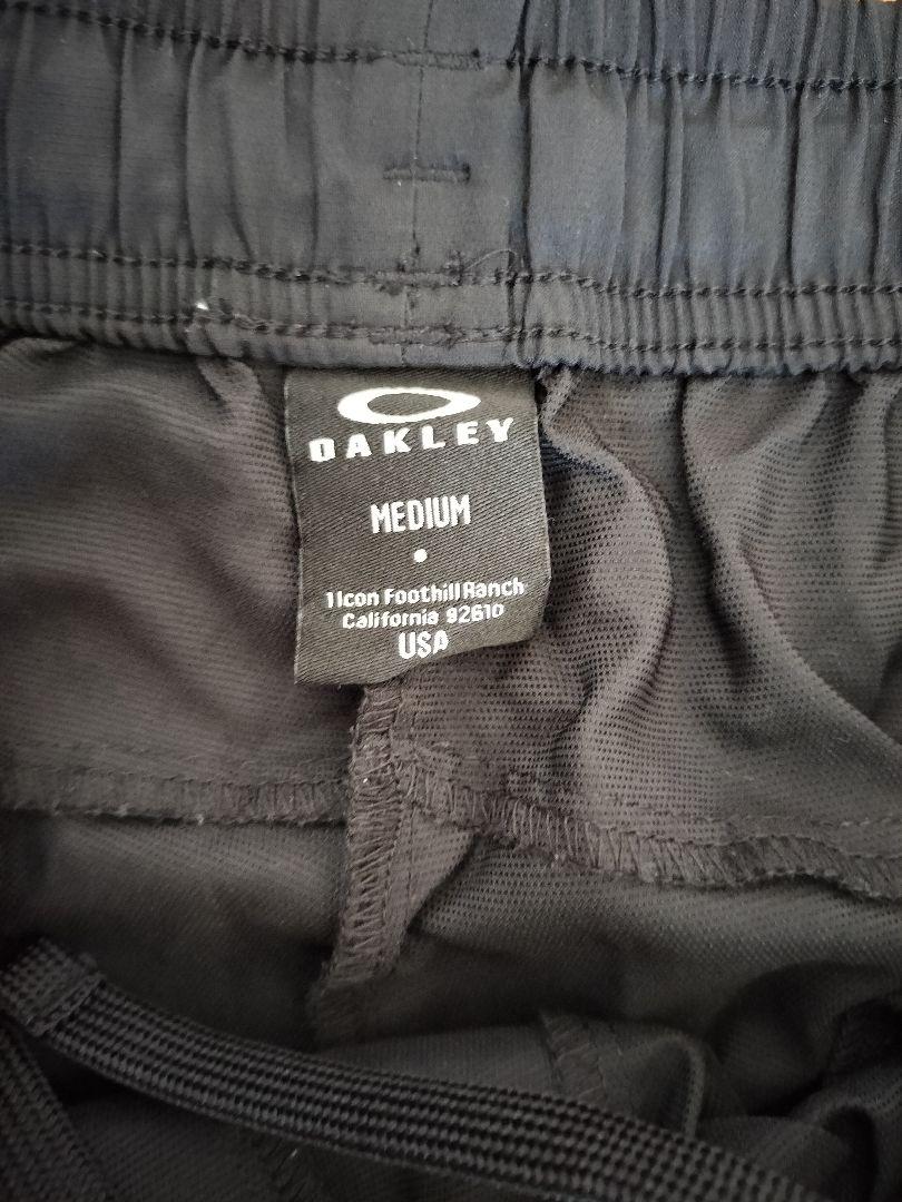 OAKLEY オークリー クロスジャージ上下セット M ホワイト/ブラック
