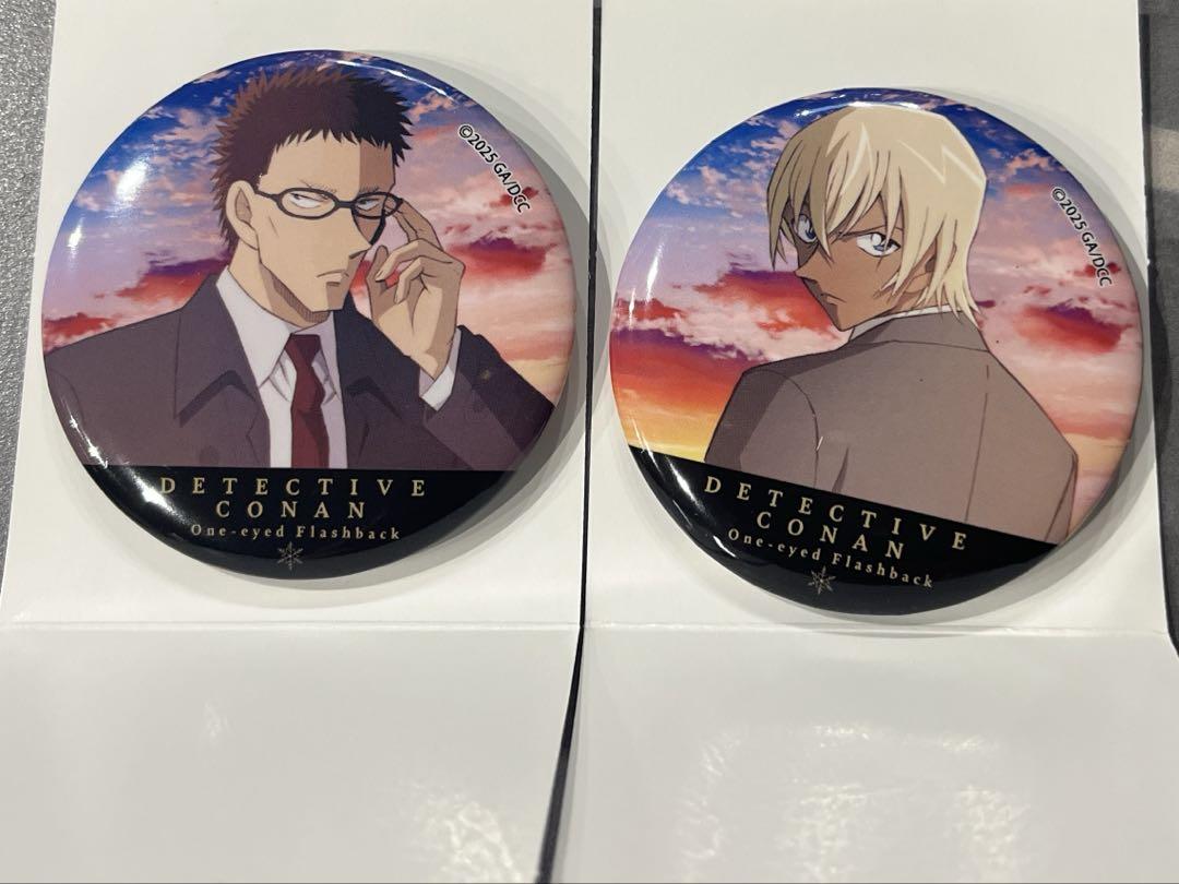 新品　名探偵コナン　隻眼の残像　風見裕也　缶バッジ　缶ミラー　レア 名探偵コナン 隻眼の残像 トレーディング缶バッジ 安室透 風見