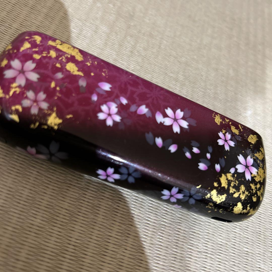 IQOS ILUMAi　カスタムペイント　桜鯉柄　和柄　ピンク
