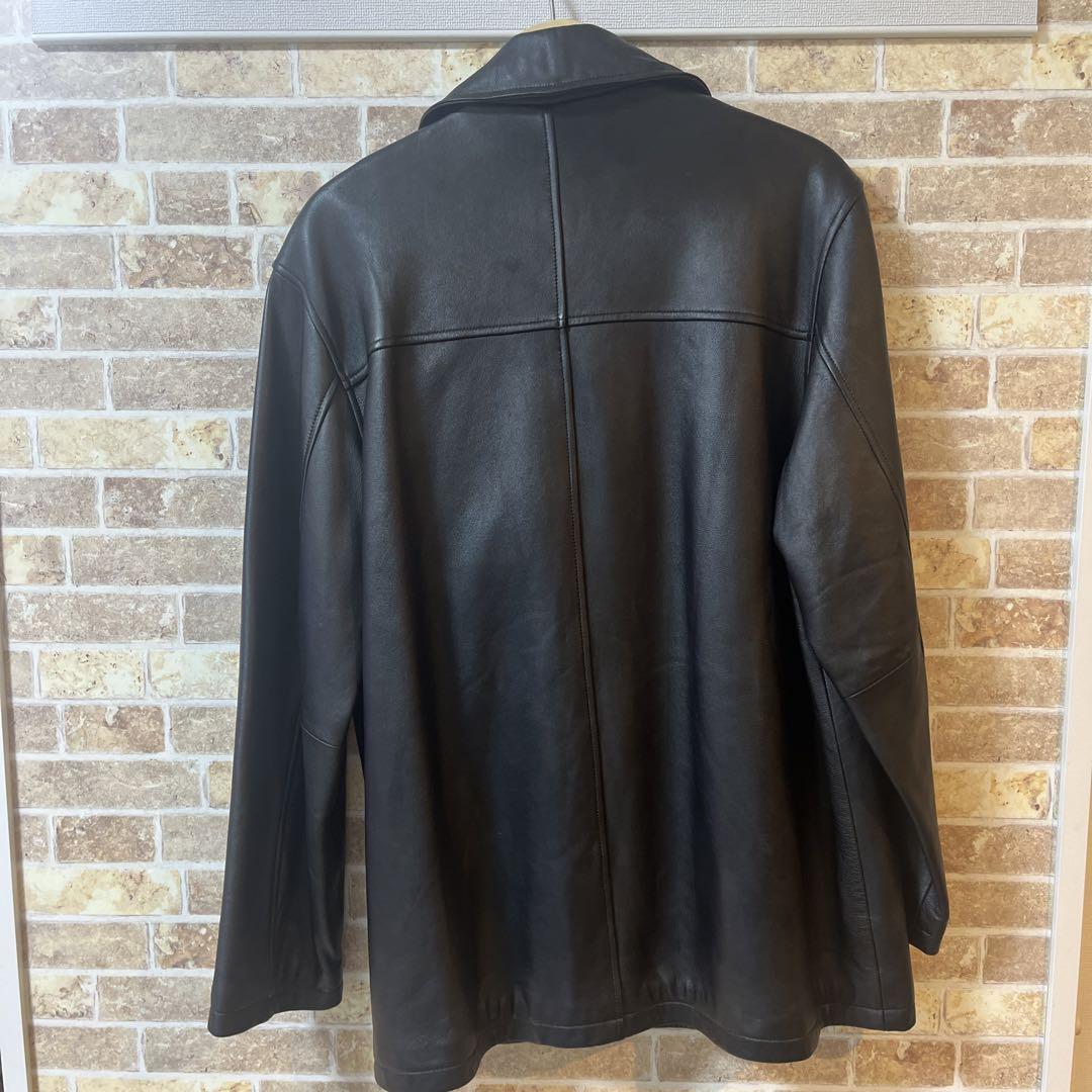 レザーカーコート　羊革