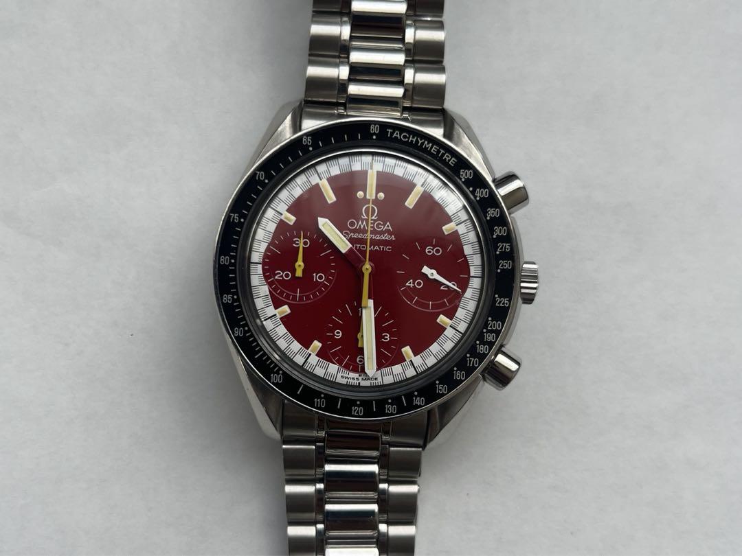 オメガ OMEGA スピードマスター レーシング シューマッハ 完品 画像6
