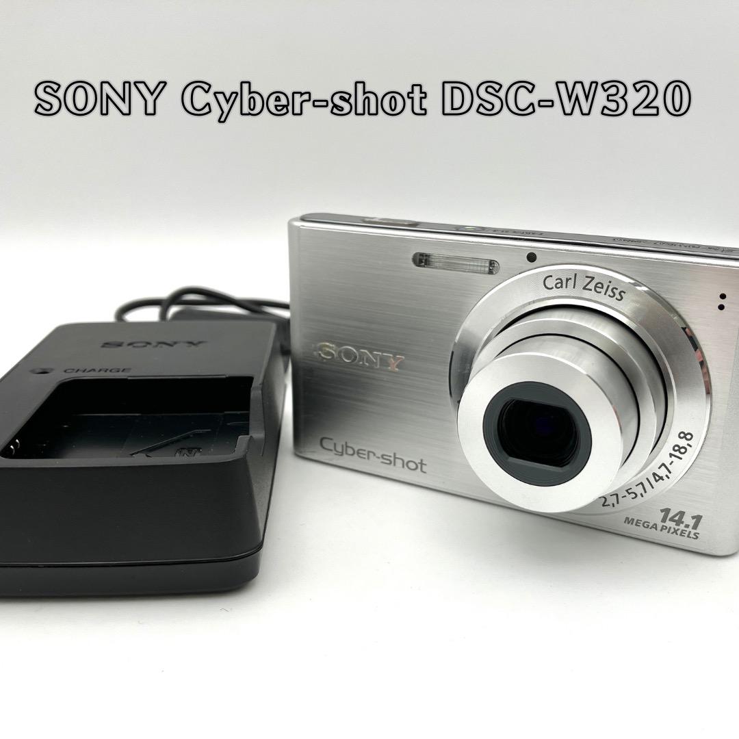 ■完動品　Sony Cyber-shot DSC-W320 送料込み】完動品 SONY Cyber-shot DSC-W320 シルバー