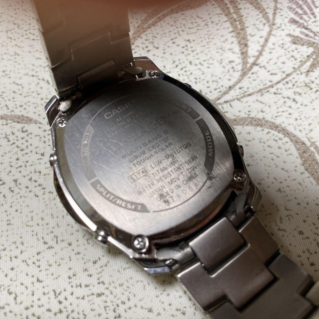 カシオ リニエージ　腕時計 ソーラー 電波 LIW-M610TDS