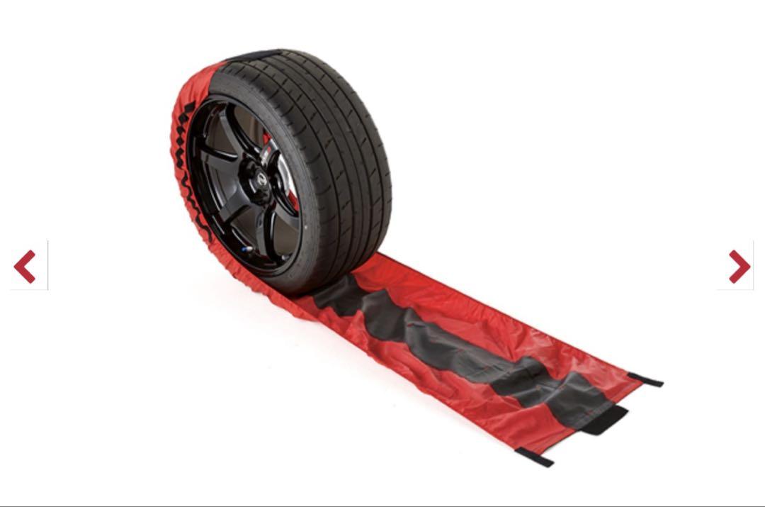 Nismo タイヤバック タイヤカバー レッド 4個セット