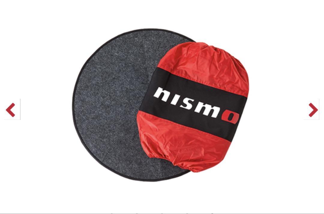 Nismo タイヤバック タイヤカバー レッド 4個セット