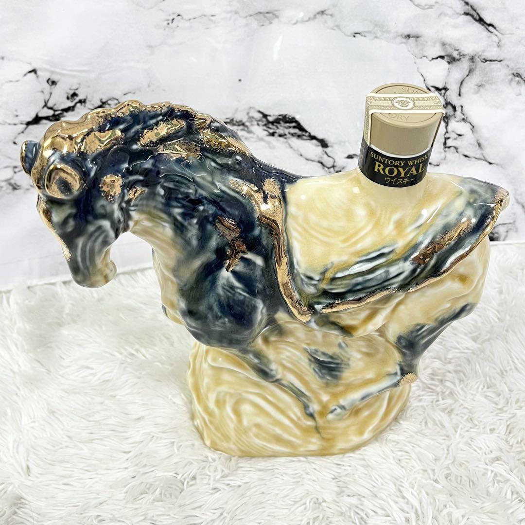 サントリー - サントリー  ウイスキー　干支ボトル 午年 未開封】SUNTORY ローヤル ウイスキー 干支ボトル2014 午年
