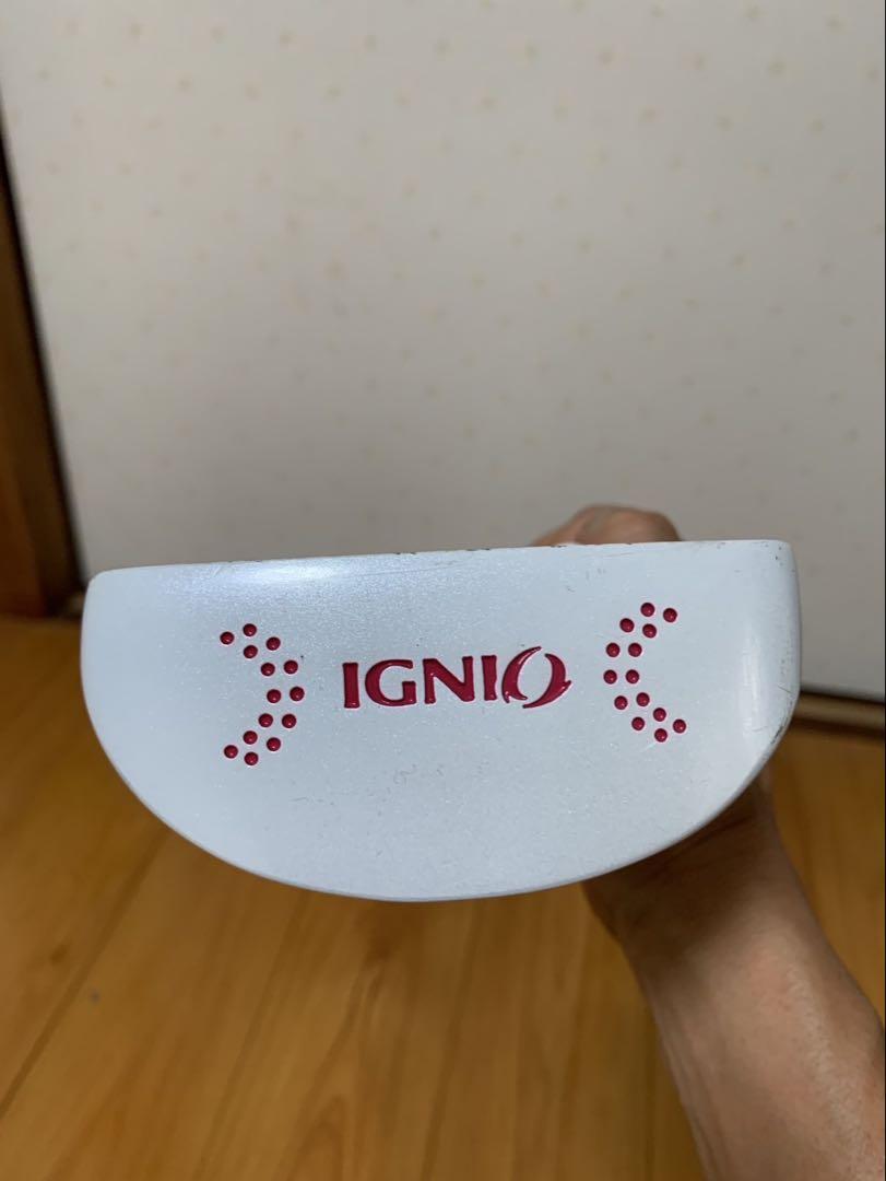 女性初心者用ゴルフセット 右用IGNIO 1W.7I.SW.PTセット