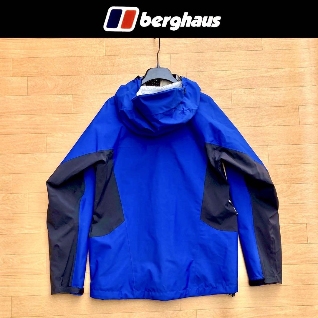 イギリス製berghaus GORE-TEXマウンテンパーカー　サイズL L バーグハウス ゴアテックス マウンテンパーカー GORE-TEX パーカー