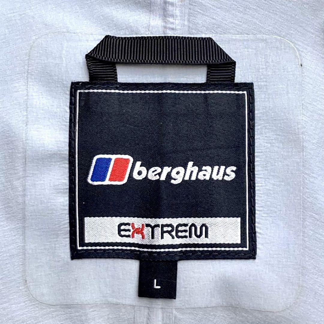 イギリス製berghaus GORE-TEXマウンテンパーカー　サイズL L バーグハウス ゴアテックス マウンテンパーカー GORE-TEX パーカー