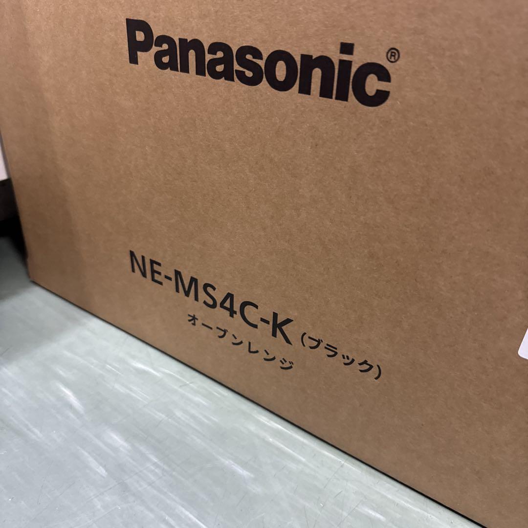 新品　雷216 panasonic オーブンレンジ ne-ms4c-k ブラック
