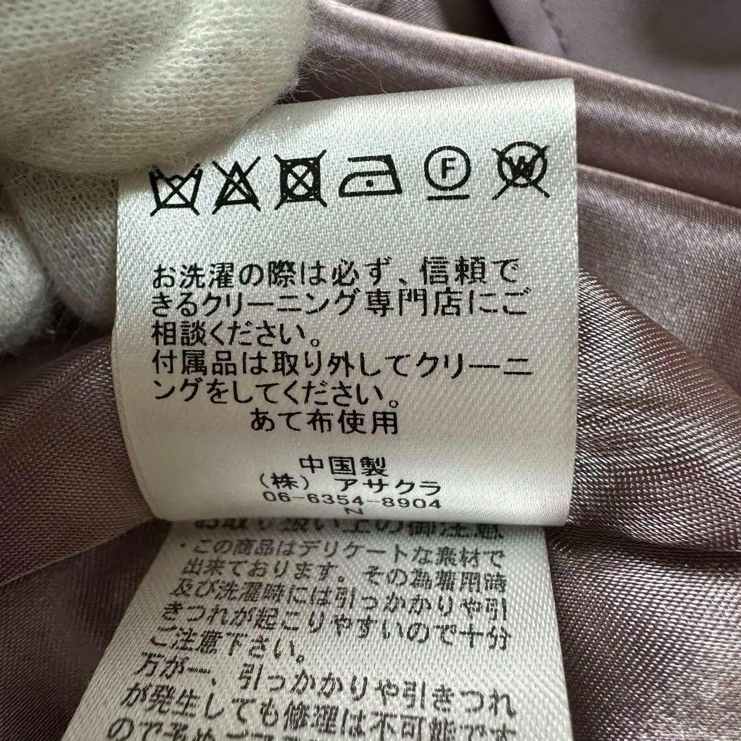○美品パーティードレス キャンディー袖（38） お呼ばれ 結婚式