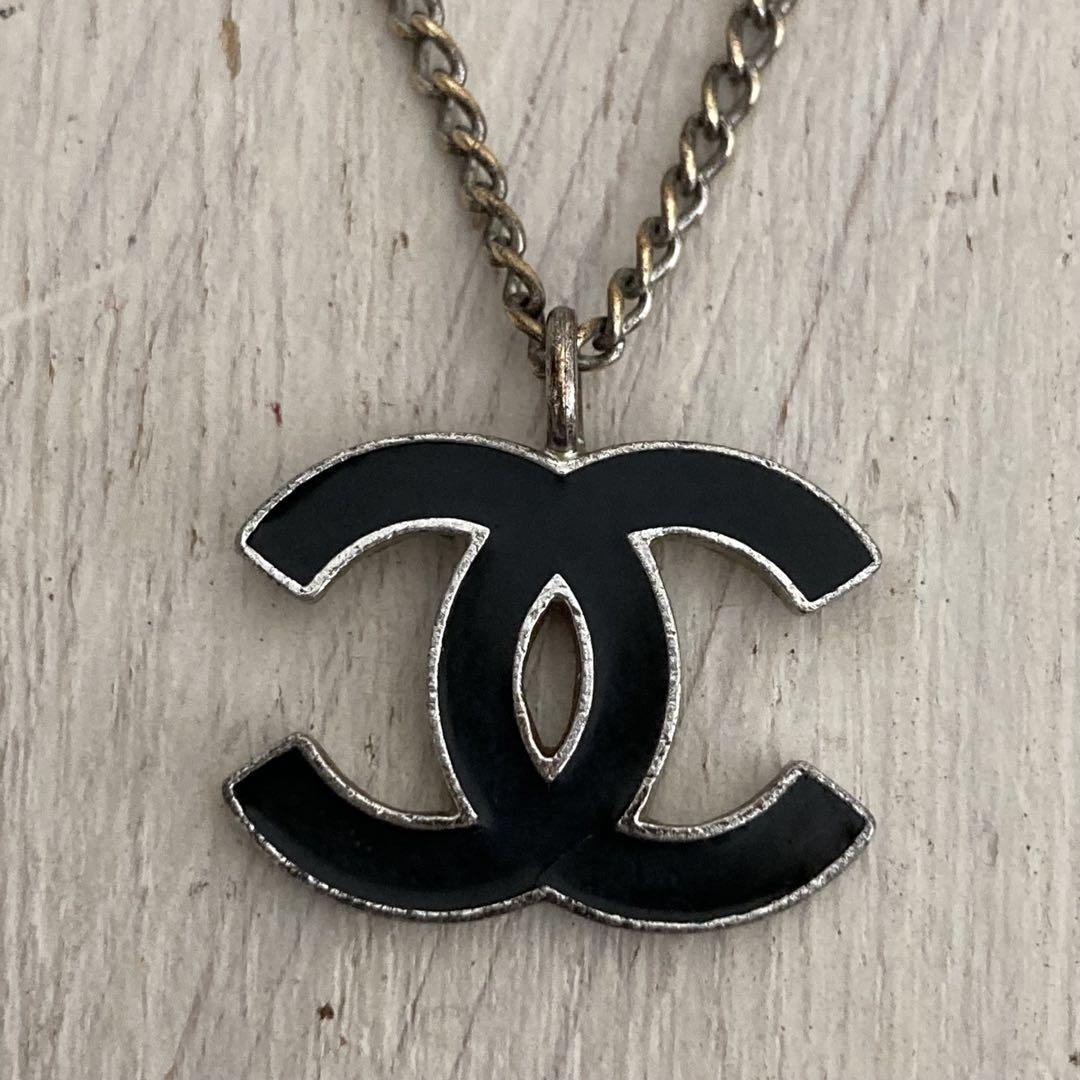 最終値下げ　CHANEL ココマーク　ブラック　パールネックレス 804000118136000-8_1000x.jpg?v=