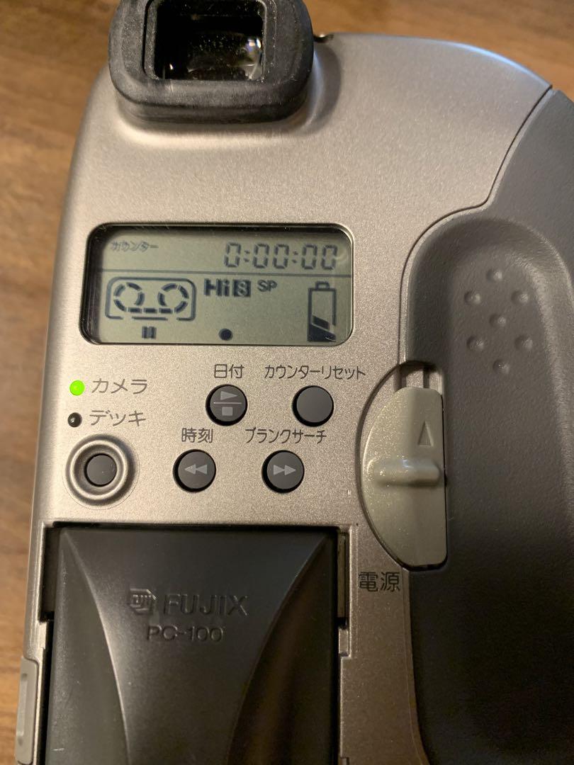 9/24 FUJIX Hi8 FS-30 モニターPA-200 備品セット