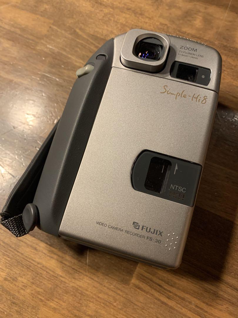 9/24 FUJIX Hi8 FS-30 モニターPA-200 備品セット