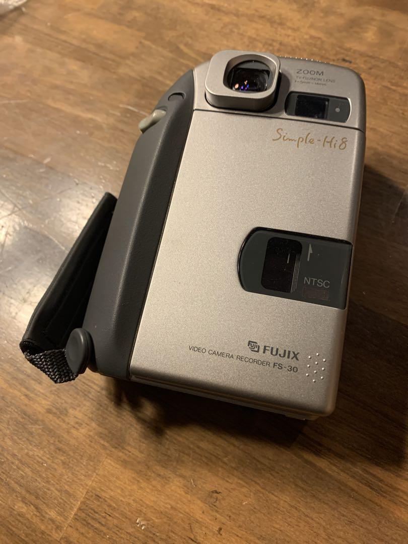 9/24 FUJIX Hi8 FS-30 モニターPA-200 備品セット