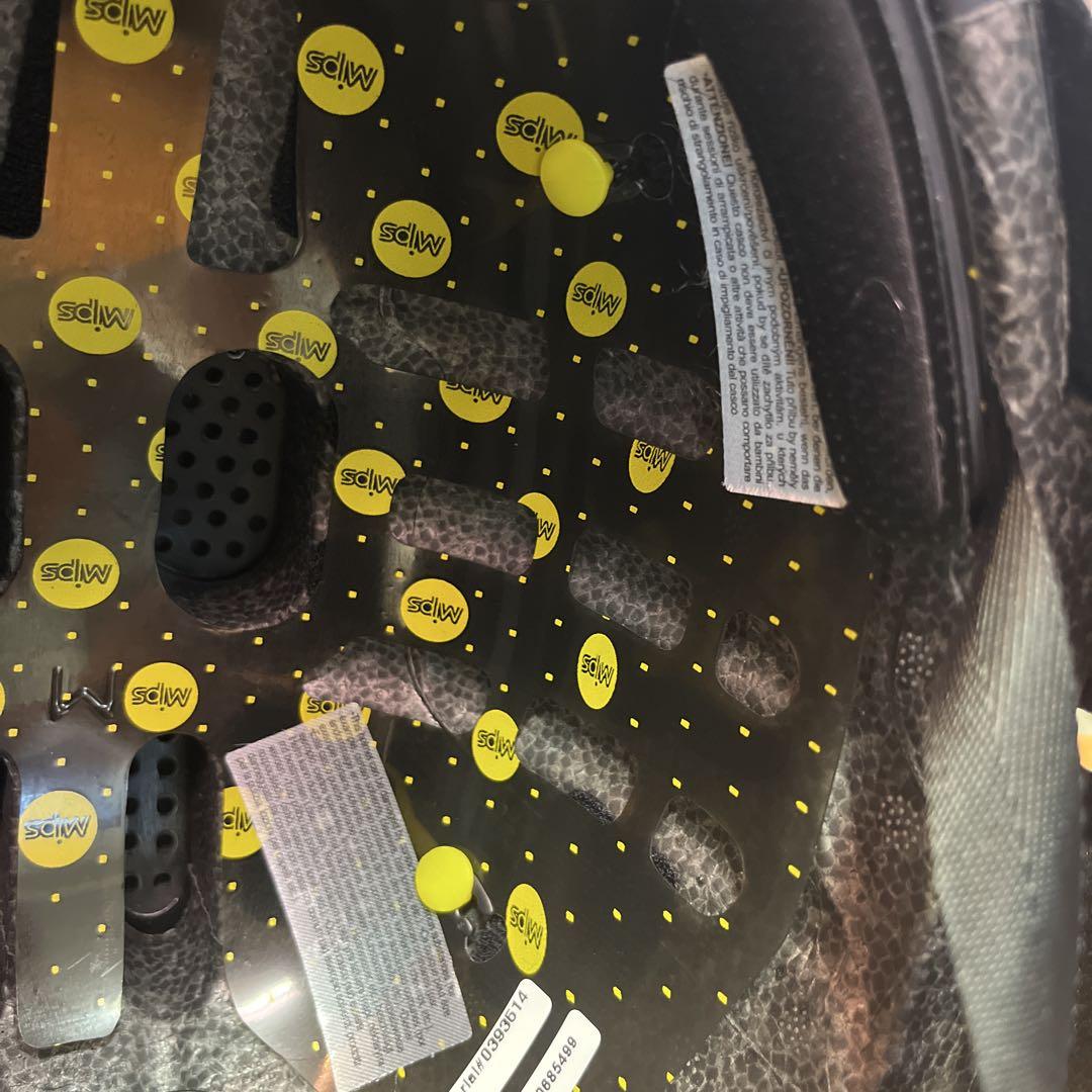 美品　OAKLEY マットブラック ヘルメット 赤色レンズ　ケース付き