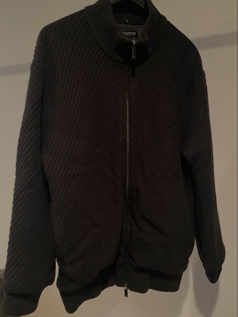 LANVIN ブラック ジャンパー
