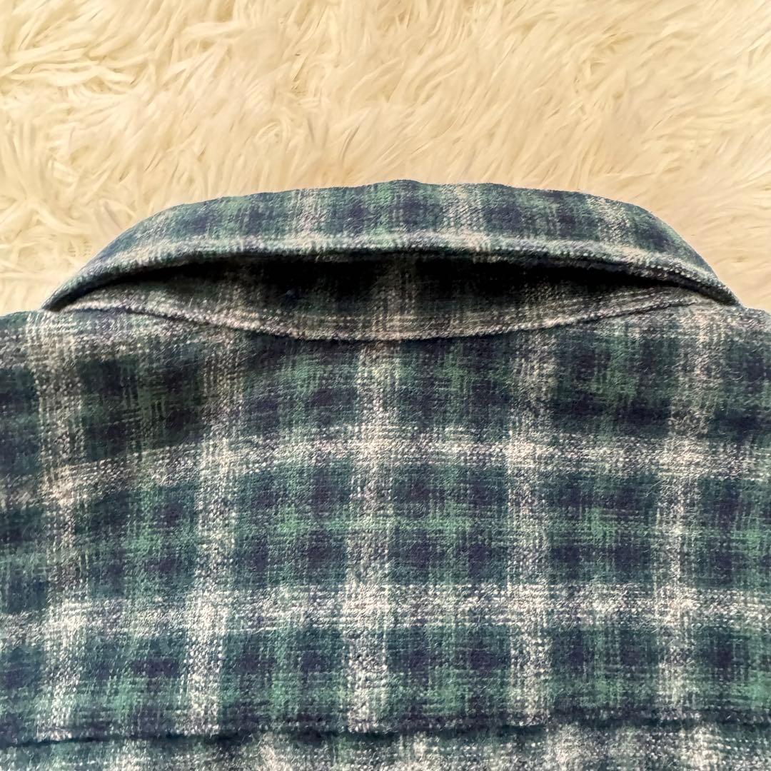 USA製 ペンドルトン チェック シャツ M シャドー系 PENDLETON - PENDLETON 23AW コットン オンブレ シャドー チェック