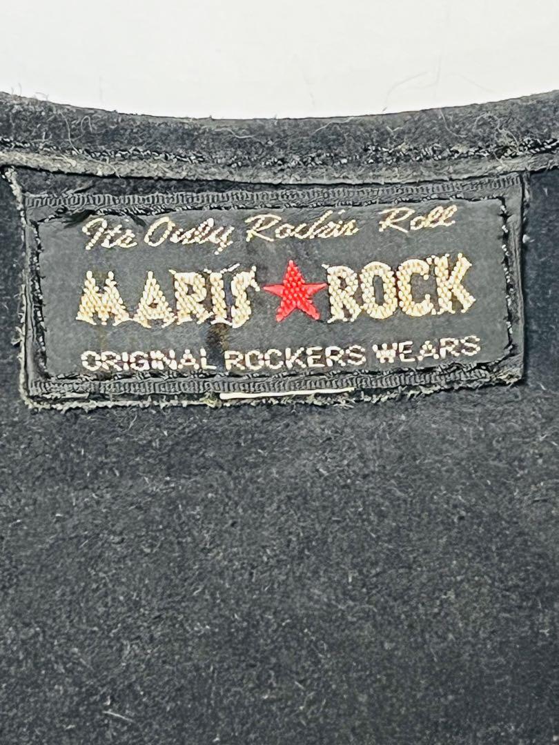 MARI'S ROCK マリズロック スエード フリジンベスト サイズ不明