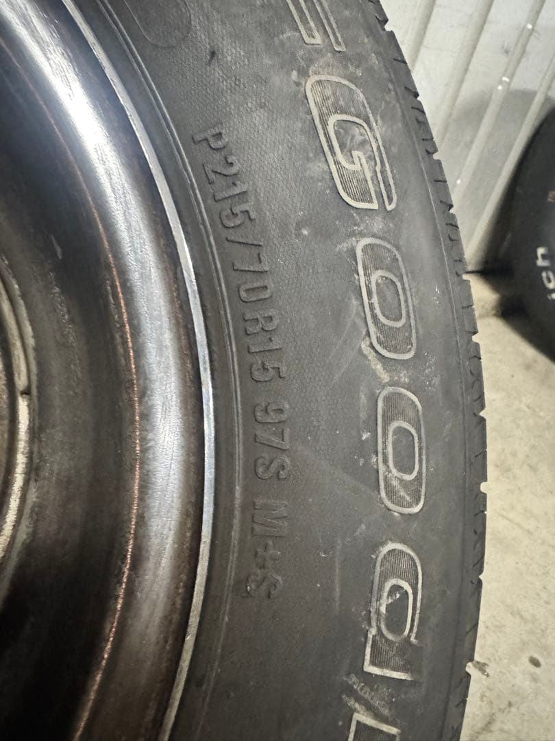 アストロホイール15インチホイール4本セットBFGoodrich Radialやや傷や汚れあり BRIGHTFACE_UK