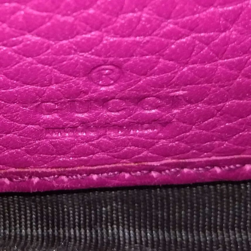 KM035 グッチ 極美品 ソーホー ラウンドファスナー長財布 ゴールド金具 KM035 グッチ 極美品 ソーホー ラウンドファスナー長財布 ゴールド金具