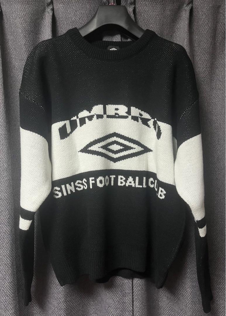 sinss UMBRO × SINSS オーバーサイズ ニット - メルカリ sinss UMBRO × SINSS オーバーサイズ ニット - メルカリ