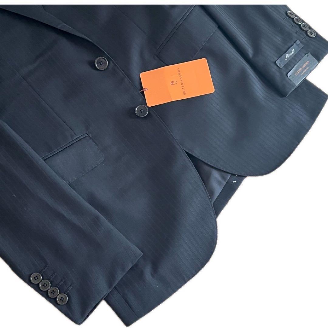 ✨最高級ライン✨UNITED ARROWS シルク混 スーツ 42 未使用タグ付 ✨最高級ライン✨UNITED ARROWS シルク混 スーツ 42 未使用タグ付