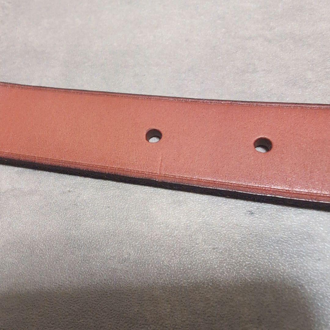 POLO RALPH LAUREN　ウィップステッチ ヴァケッタ レザー ベルト