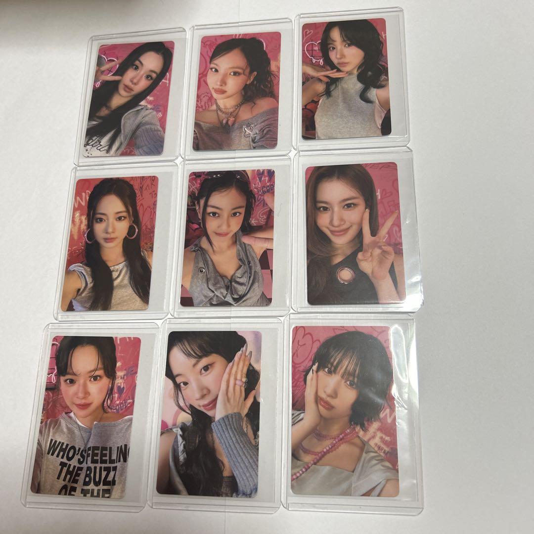 TWICE THIS IS FOR POPUP 1万円購入 特典トレカ 9種