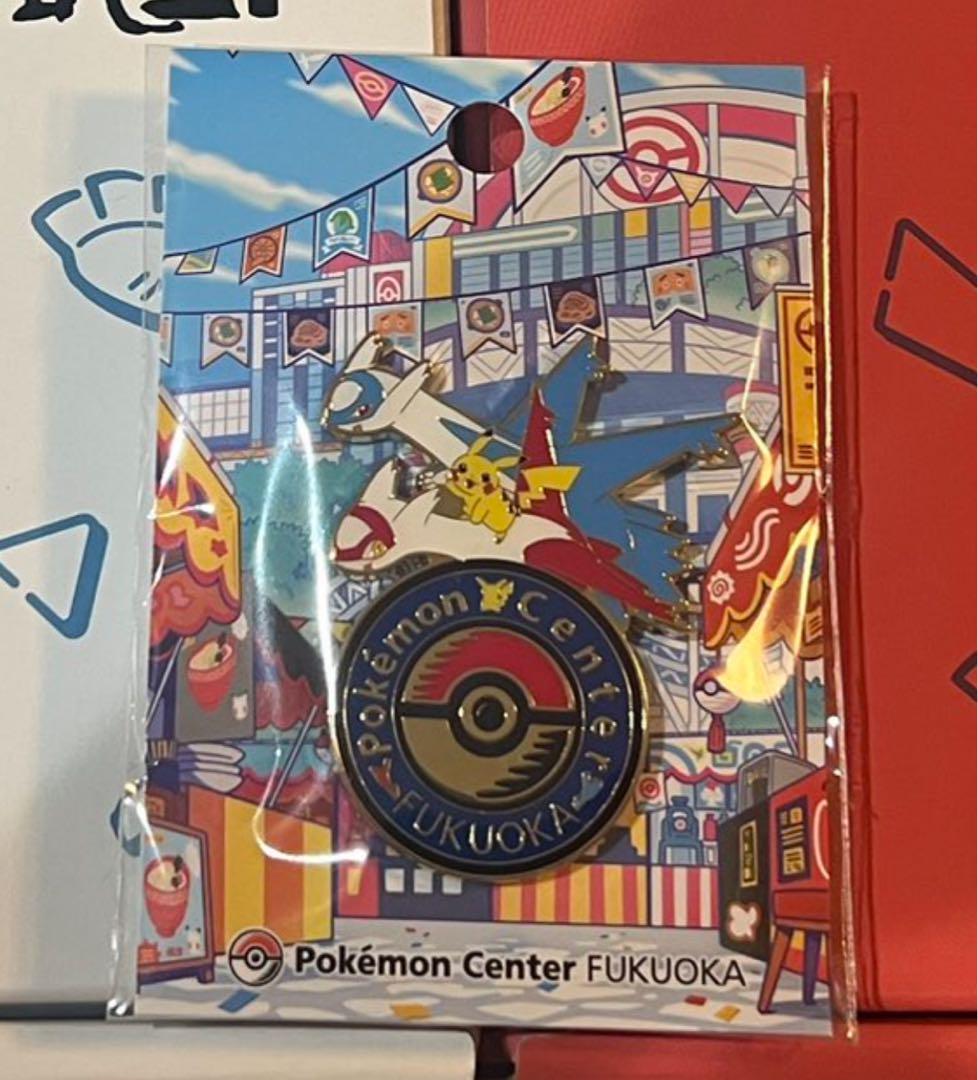 ポケモンセンター ラティオスラティアスロゴピンズ ピンバッジ 福岡 フクオカ ポケモンセンター ラティオスラティアスロゴピンズ ピンバッジ