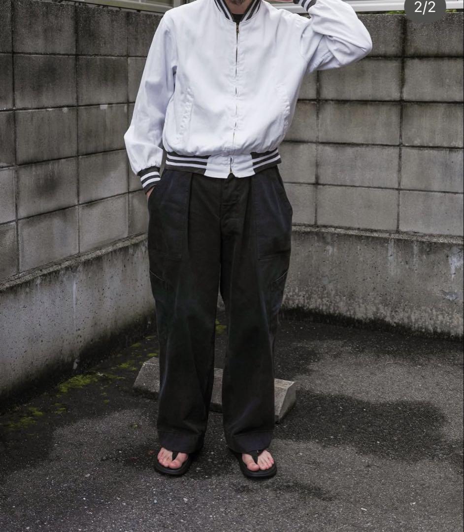 A.PRESSE USAF Hemmed Bottoms ブラック1