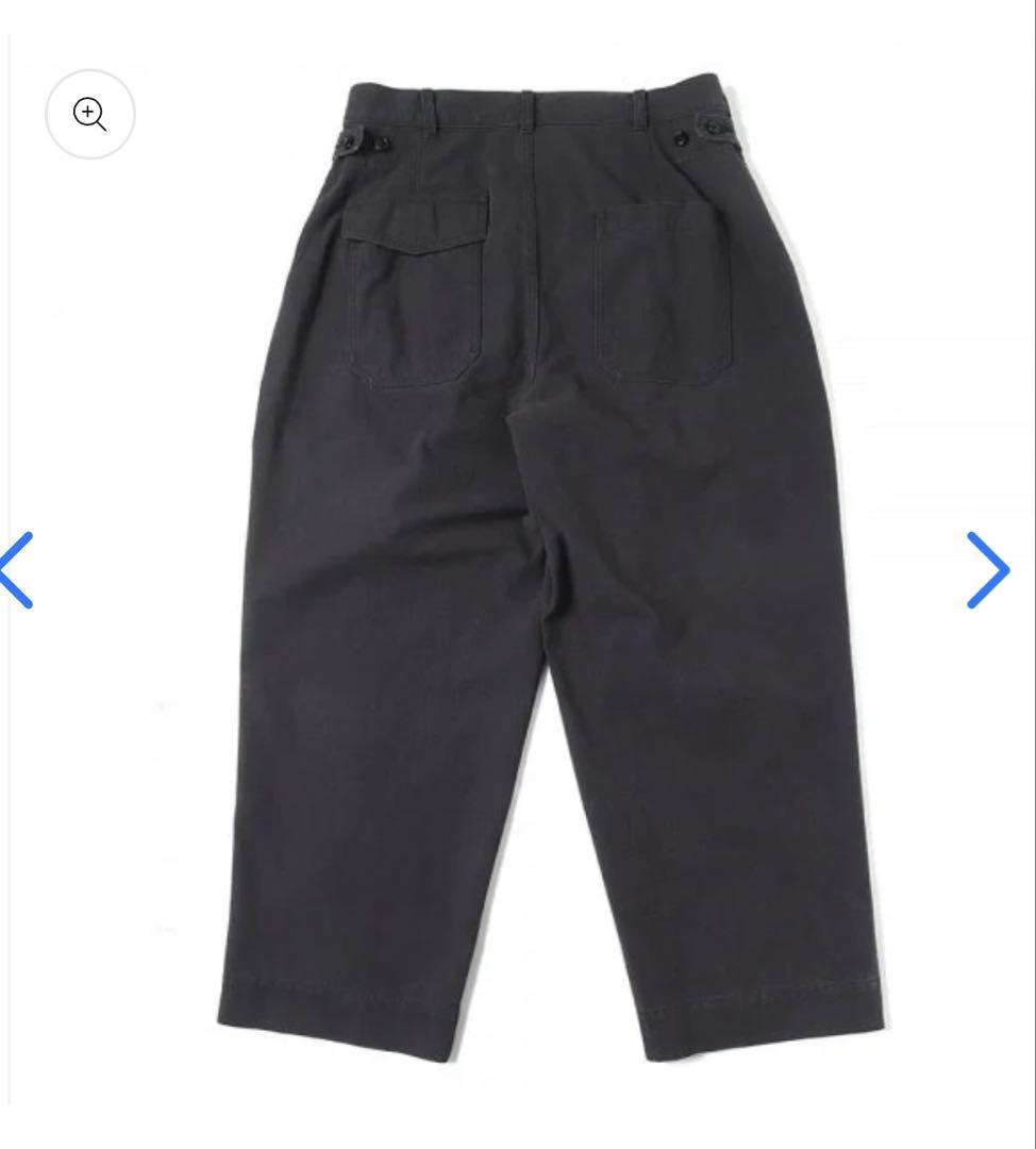 A.PRESSE USAF Hemmed Bottoms ブラック1