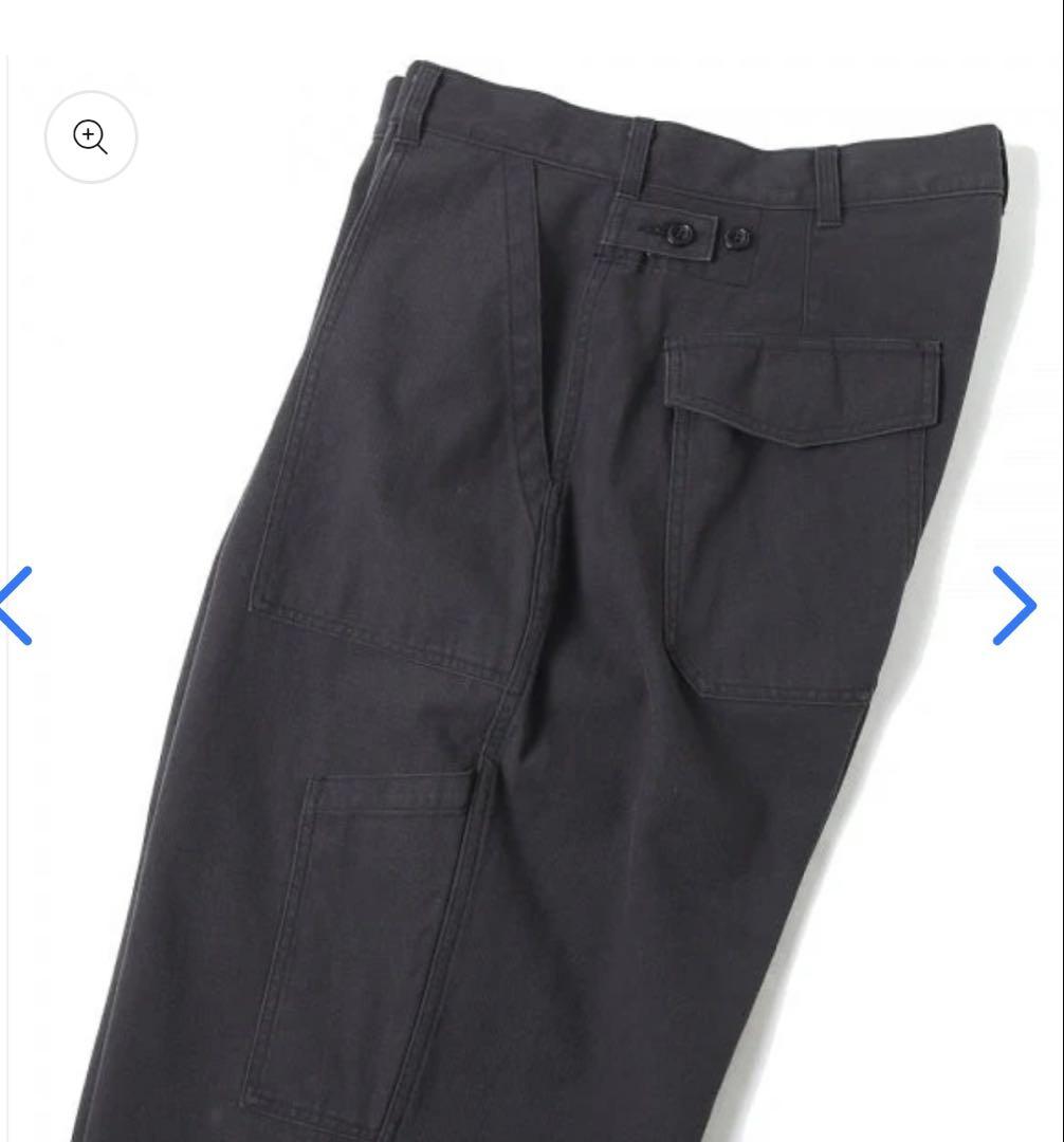 A.PRESSE USAF Hemmed Bottoms ブラック1