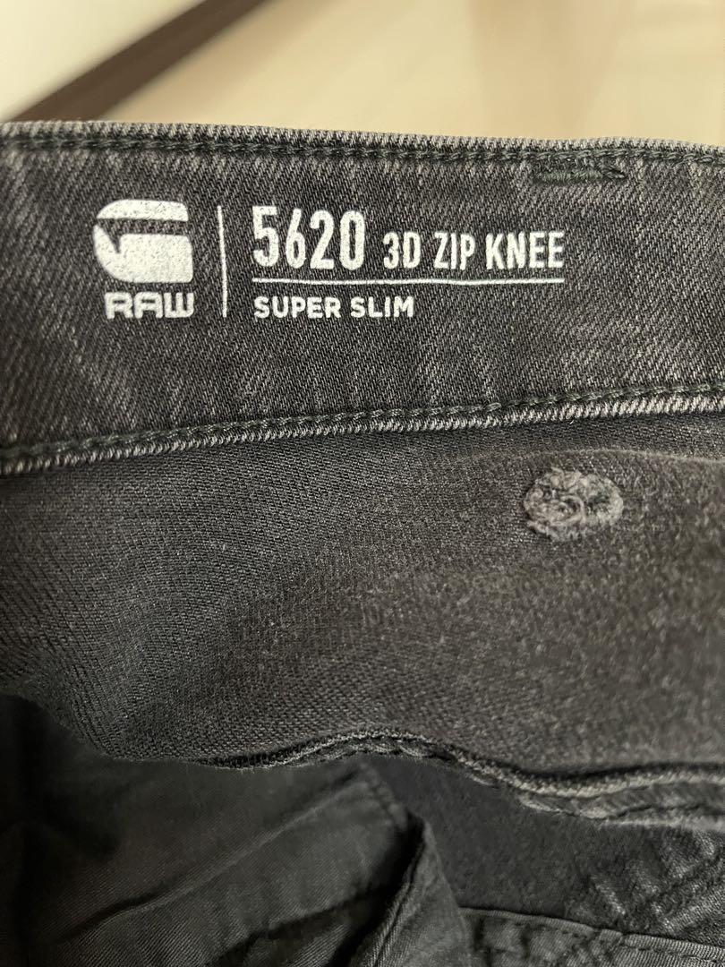 パンツ G-STAR RAW 5620 3D ZIP KNEE SUPER SLIM