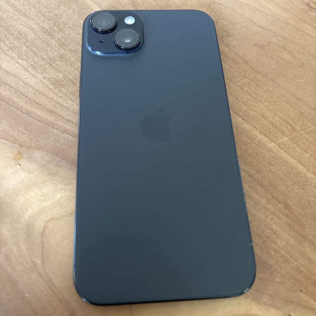 【本体】iPhone 15Plus 128GBブラックMU083J/A ☆アップル / APPLE iPhone 15 Plus 128GB MU083J/A SIMフリー