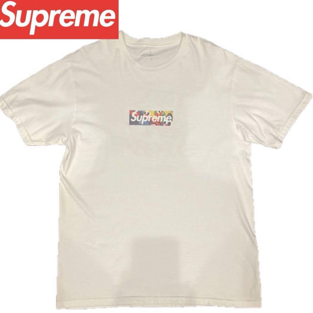 Olaolu Slawn box logo tee supreme 白 L - メルカリ