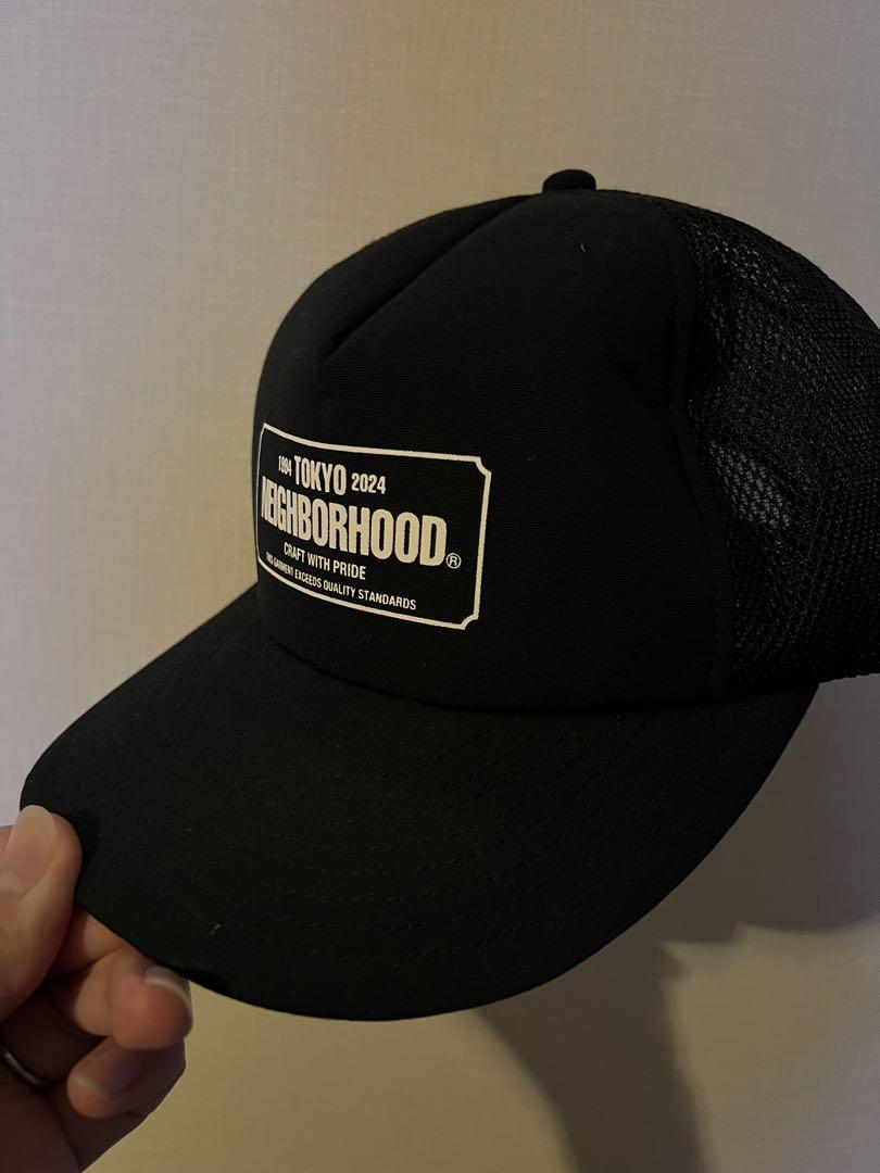 NEIGHBORHOOD 黒メッシュキャップ NEIGHBORHOOD 新品 ネイバーフッド MESH CAP-2 メッシュ
