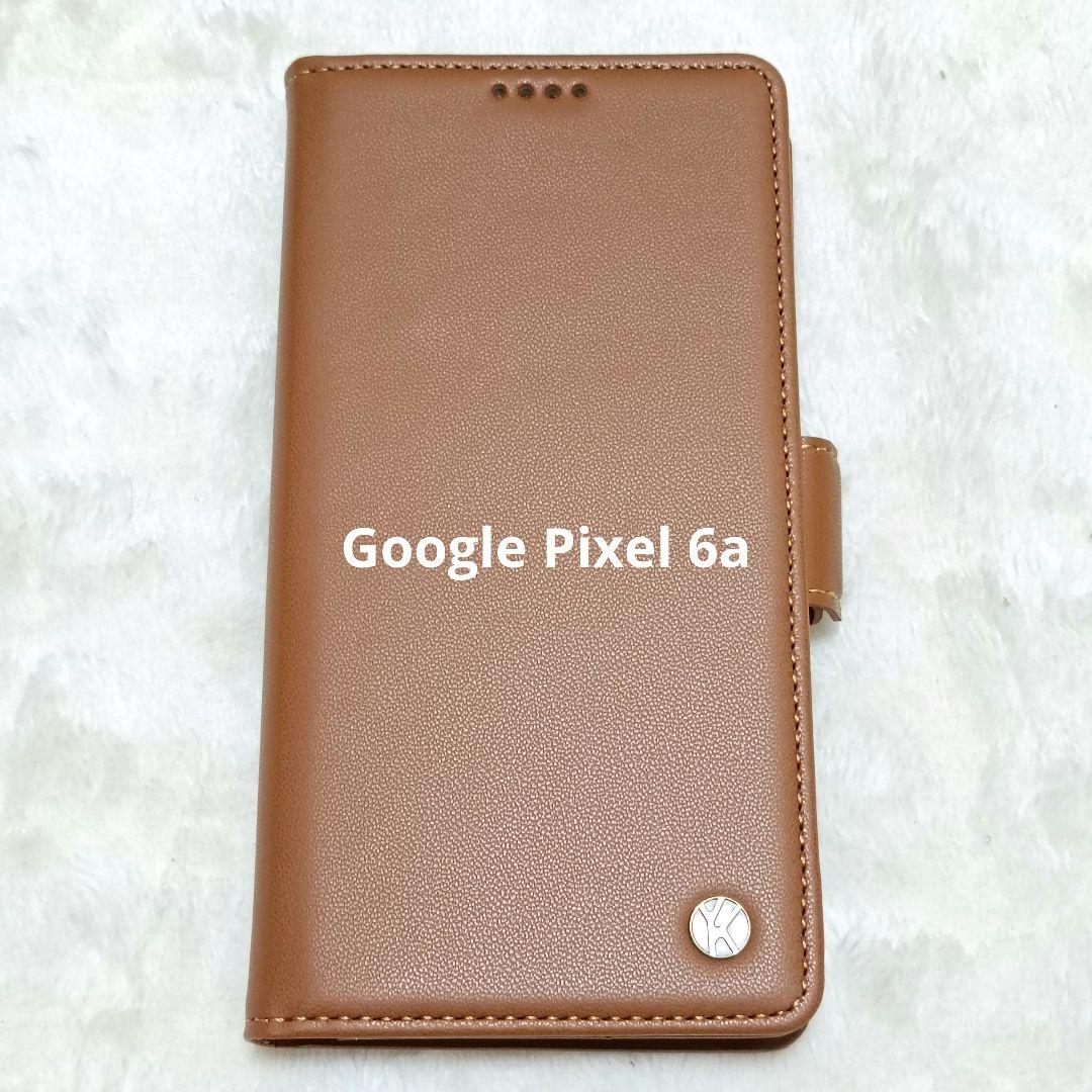 ⭐️未使用⭐️Google Pixel 6aケース 手帳型ケース ブラウン