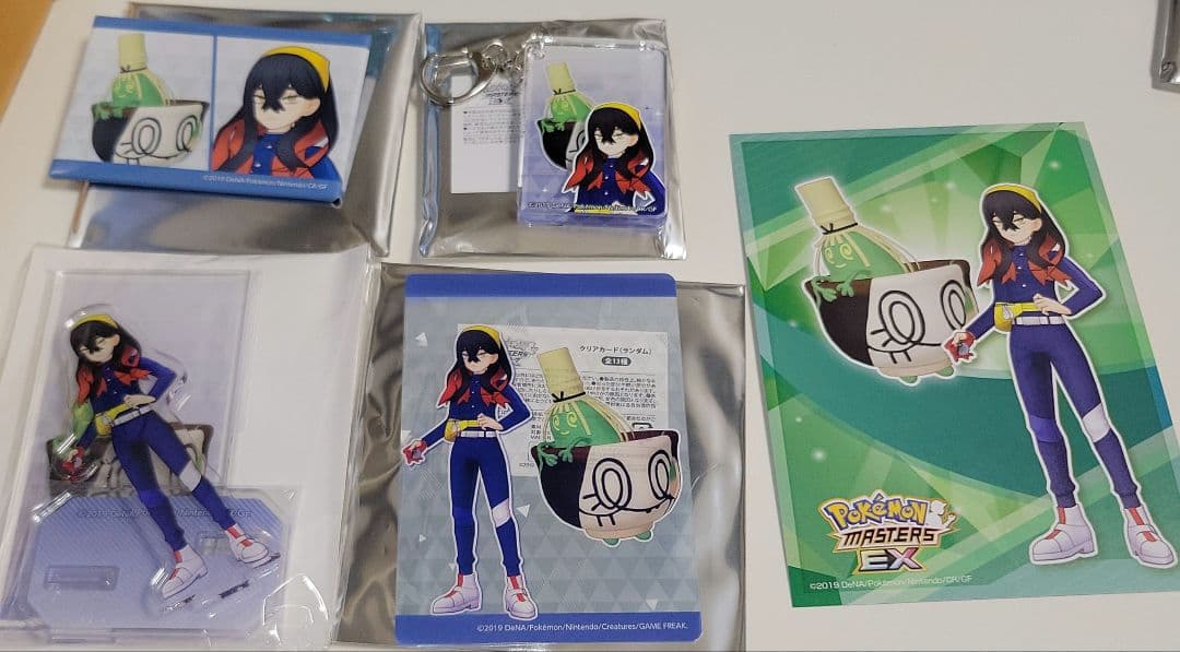 ポケモンマスターズEX まねきねこ ゼイユ セット アクリルスタンド 等