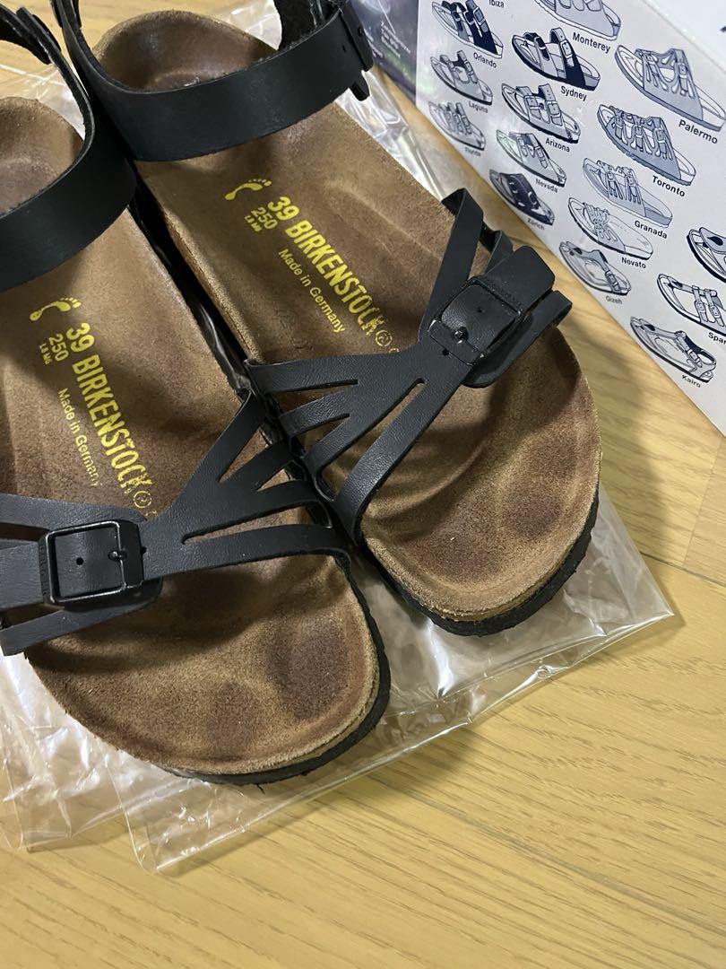 BIRKENSTOCK サンダル サイズ39 レディース 黒 - メルカリ