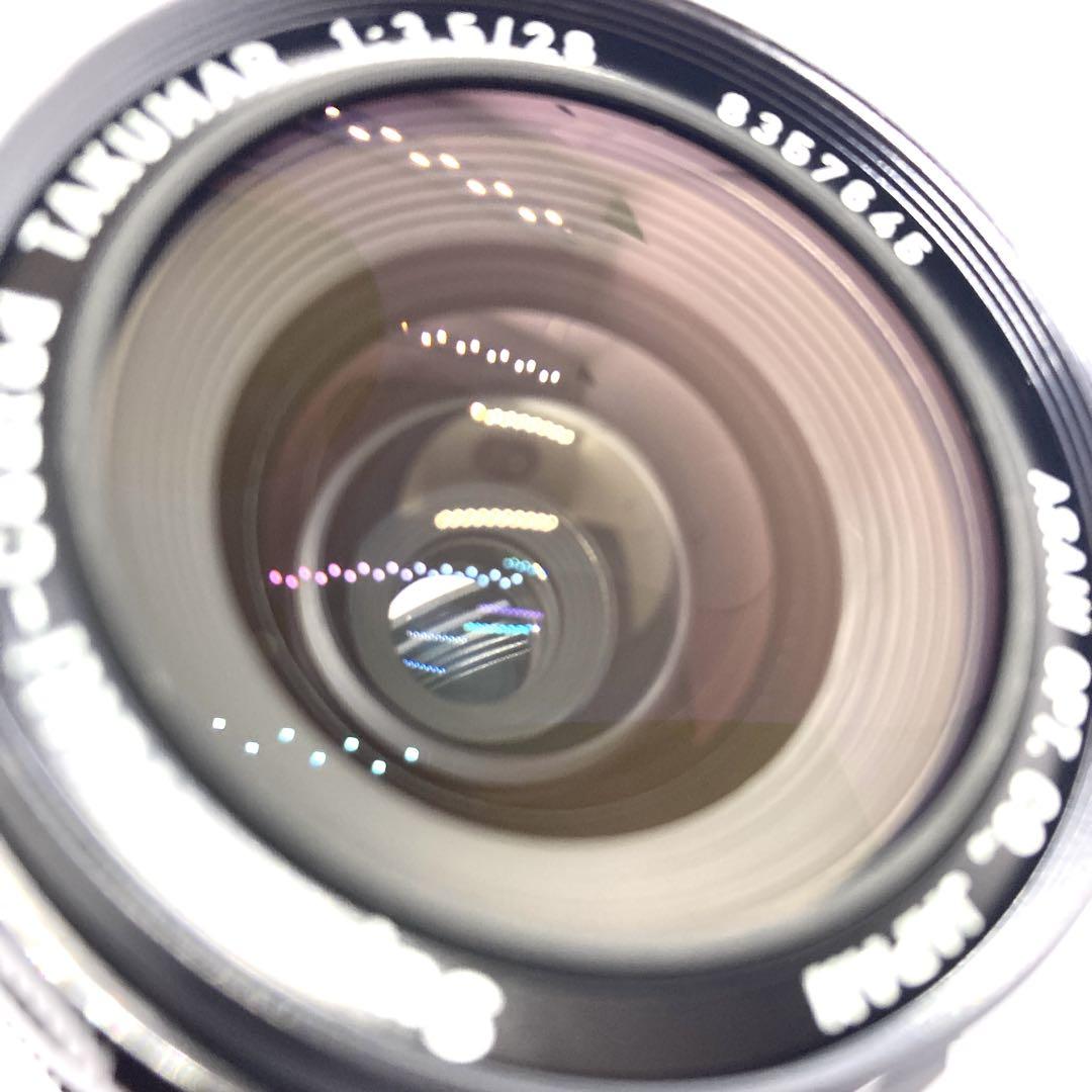 【ひでお】TAKUMAR 28mm F3.5 レンズ 単焦点　ペンタックス